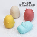 hot-selling baby bathroom silicone bath toys, cute kids playing with water, baby bath water floating toys