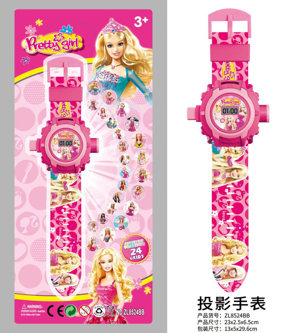 Kids' cartoon electronic watch - educational projection, time-telling toy watch - direct from the source manufacturer, dropshipping available