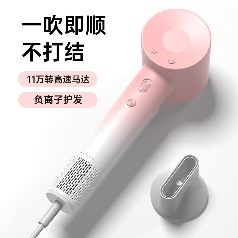 hotel high-speed hair dryer hair care leafless high-speed wall-mounted hair dryer manufacturer wholesale