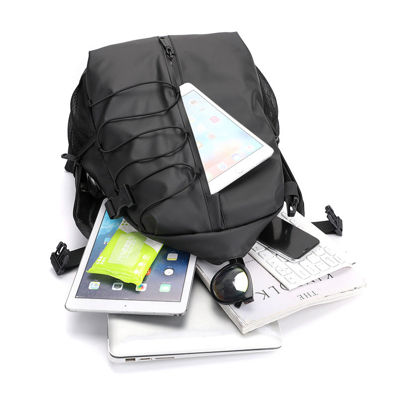 New Men's Large Capacity Backpack Stylish Simple Business Computer Bag Casual College Student Travel School Bag