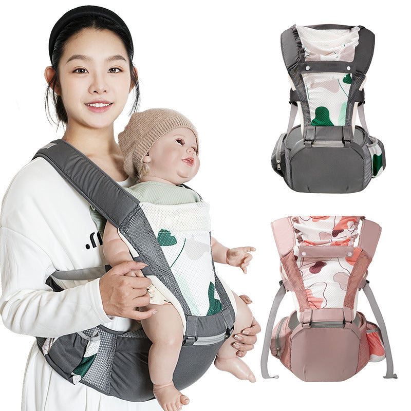 hug bear baby waist stool baby carrier lightweight outing multifunctional waist stool front hug baby handy gadget