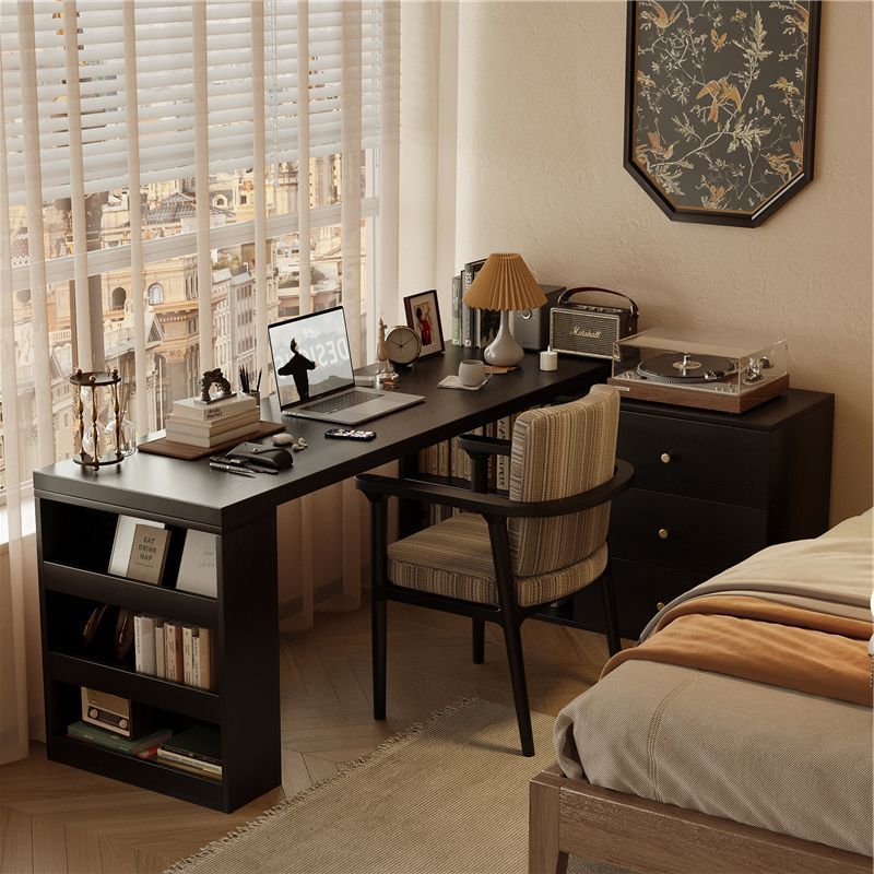 Corner desk bookshelf all-in-one desk l-shaped computer desk student home writing desk corner office desk bedroom desk