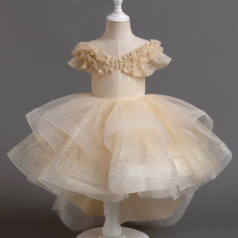 Girls'  summer new dress birthday princess dress