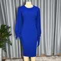 new african cross-border fashion: women's long-sleeve bodycon dress - special offer!