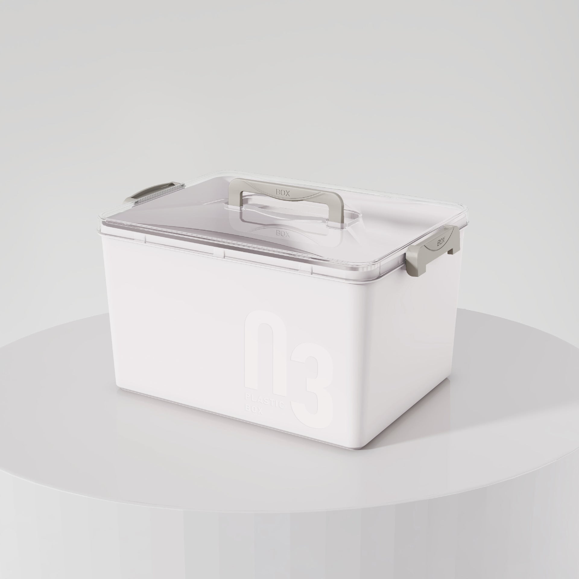 Customizable color storage box Household solid color plastic PET finishing box Snack clothes storage solid color storage box