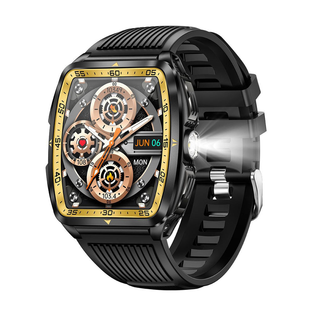 2025 high-value, high-spec universal magnetic trendy touchscreen rechargeable tech-driven black gold/black red edition