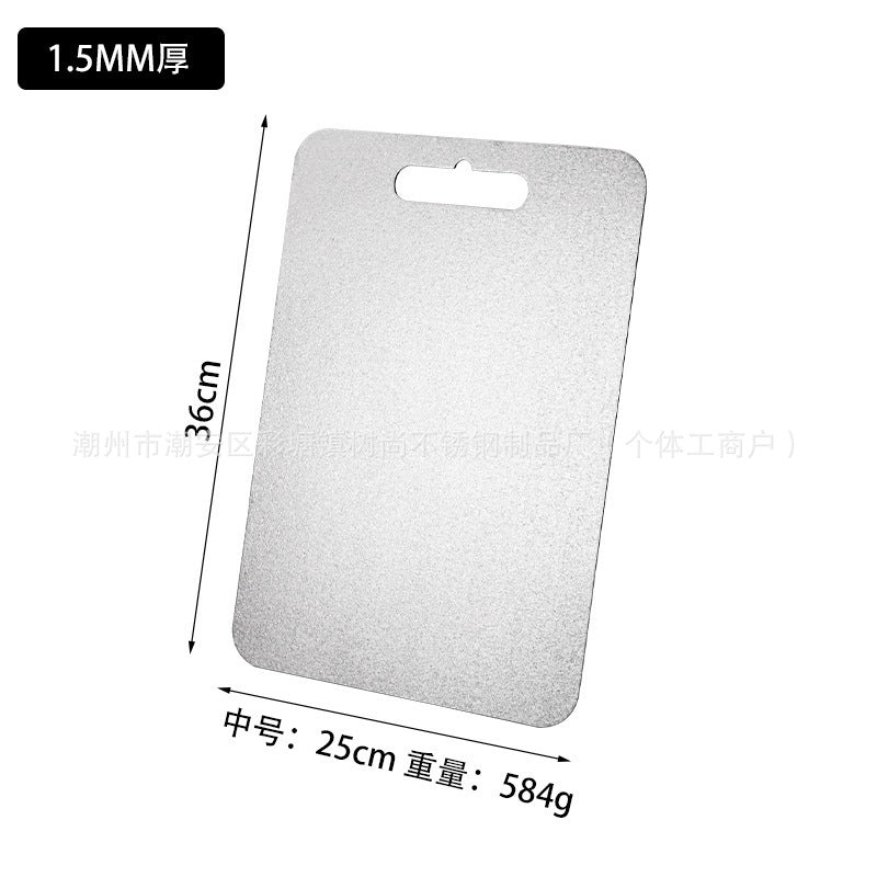 pure titanium cutting board thickened pure titanium double-sided cutting board cutting fruit cutting board for home rolling board chopping board cutting board