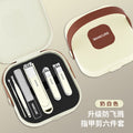 Fashionable [anti-splash - 6-piece handheld set] - creamy white
