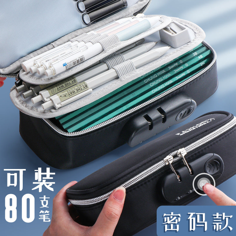 Pencil Case for Primary School Students Large Capacity Magic Child Haohai Children's Stationery Box Pencil Box Stationery Nezha Pencil Box Aobing