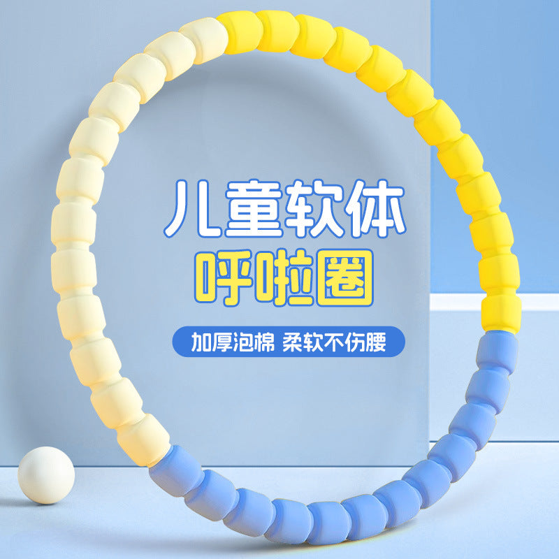 Kids' hula hoop - specifically designed for elementary school and kindergarten students (ages 6-12) - soft, safe, and fun for boys and girls