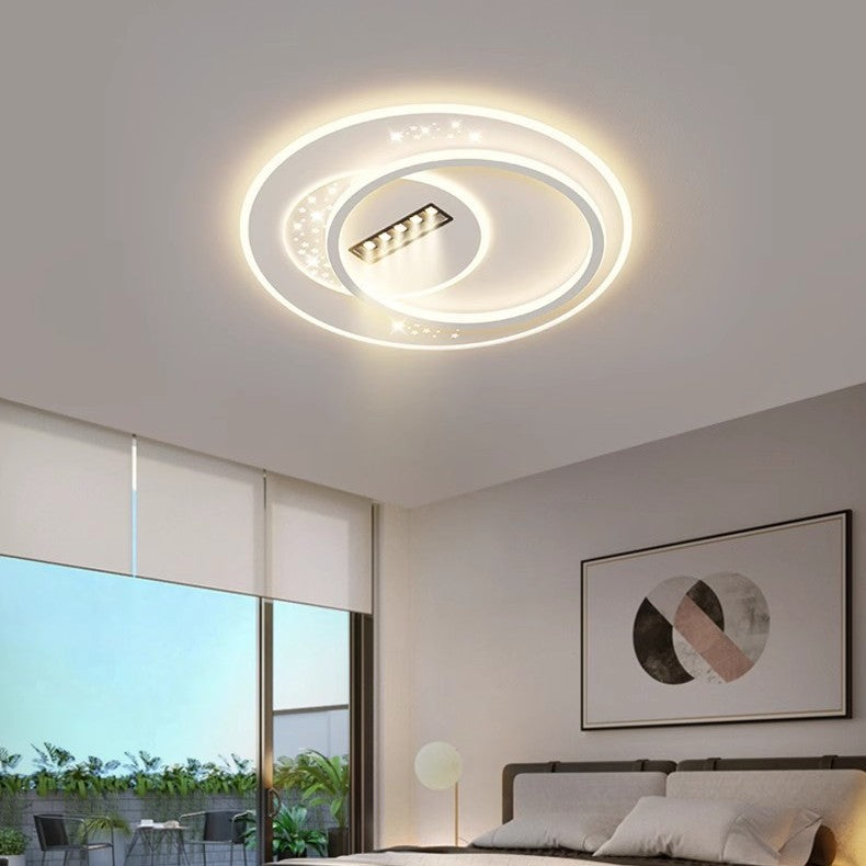 Living room main light modern simple atmosphere led ceiling light bedroom light 2025 new lighting whole house package combination