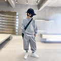 Boys' fall tracksuit set - new  collection - kids' autumn outfit for older boys (ages 12) - middle school boys' spring/autumn children's clothing