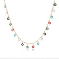 fashioncolorful bohemia necklace female stylishclassy sense easiest for match choker wholesale necklace