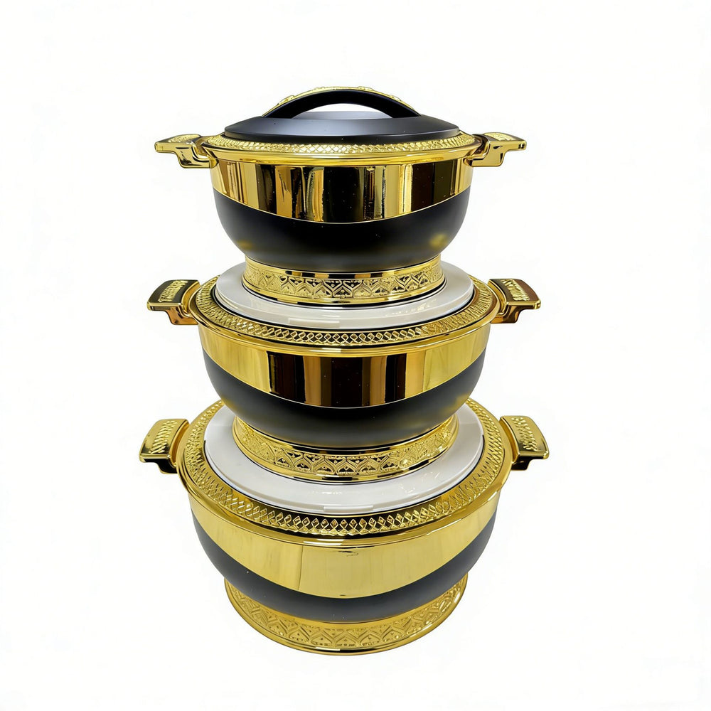 Factory price food warmer container 2.2l-4.4ml-6.5l 3pcs thermal insulation box