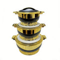 Factory price food warmer container 2.2l-4.4ml-6.5l 3pcs thermal insulation box