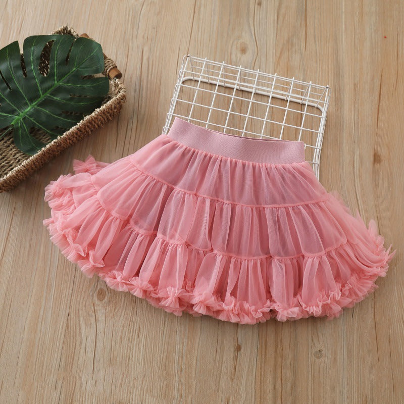 autumgirl skirt tutu skirt cute skirt tutu skirt mesh skirt