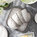 Gradient gray appearance underglaze color ceramic tablewarefor homeceramic bowl eating bowl good-looking bowl plate tableware suit