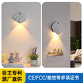 new magnetic wireless indoor wall light doorplate light - rechargeable smart led human body induction night light