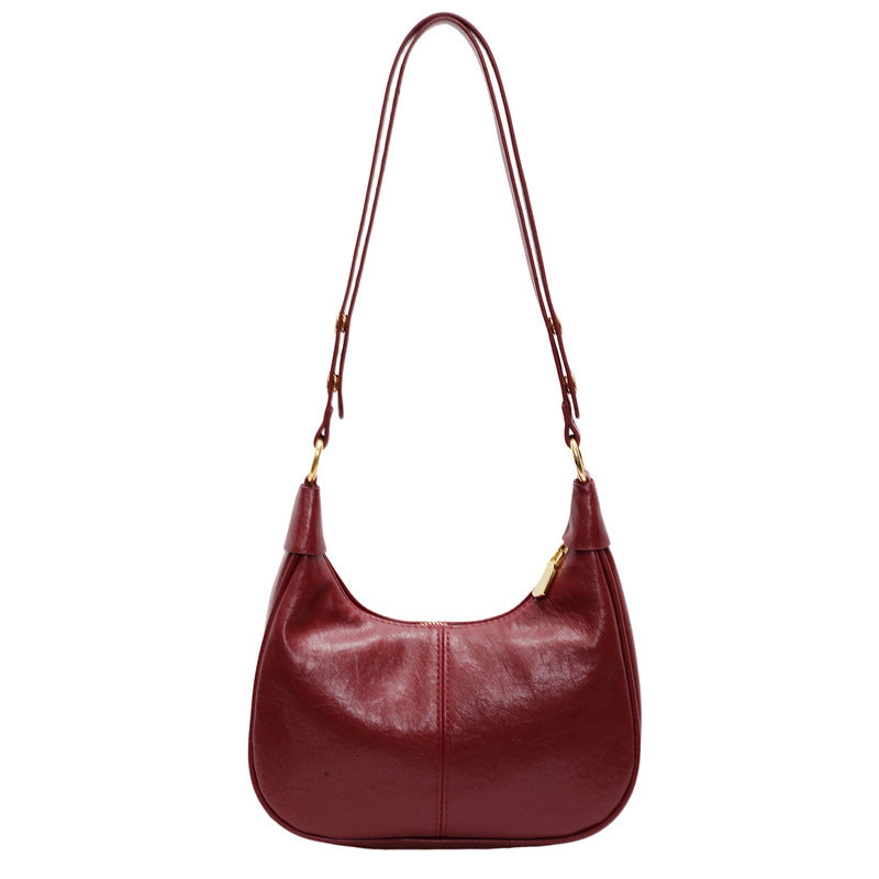 new arrivaleasiest for match armpit bag women's retro texture trendyniche style shoulder bag fashioneasiest for match crossbody bag