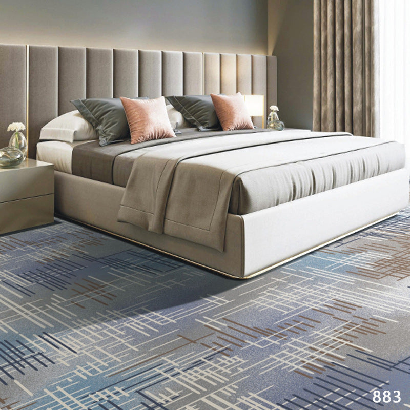 Ready-to-ship printed carpets for hotels and guesthouses, suitable for hallways, corridors, banquet halls, clubs, and billiard rooms. fire-resistant carpet