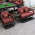 Accessible luxury billiard hall sofa billiard room viewing chair competition special booth watching the game new arrival high-end table and chair combination