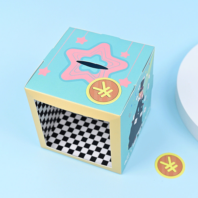 Fantasy Magic Box Children's Technology Gizmo Light Reflection Physics Puzzle Science Small Experiment Teaching Aids Material Package