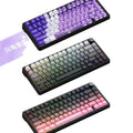 Xinmeng m75 mechanical keyboard rgb three-mode wireless bluetooth hot-swappable axis side-engraved gaming customized keyboard cross-border