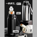 316 stainless steel business handle thermos cup large capacity car high-end tea cup for men and women outdoor wholesale personalized