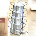 Aluminum potexportsuit potaluminum 5pcs cooking pot sexport5-piece set