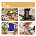 Kitchen floor mat, non-slip, oil-proof, american retro pvc, cuttable, waterproof, high-end feel, foot mat, wipeable, no-wash, for home