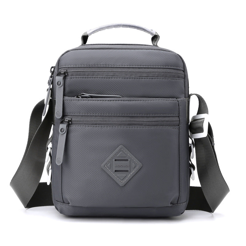 New fashionable men's bag personalized business bag unisex but stirring trend oblique span bag small square bag