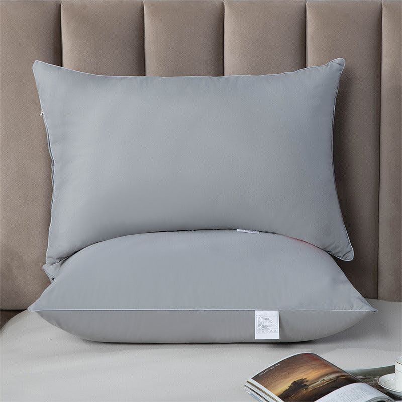 Pillow core pillow hotel pillow core household neck pillow hilton style feather velvet dormitory dropshipping factory