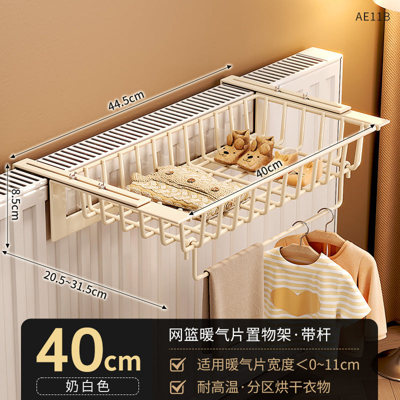 Radiator clothes hook clothes drying rack heating viewing special hook rack drying clothes shoes and socks rack drying rack