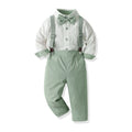 Kids' formal wear: autumn suit set for flower boys, little boys' host outfit, piano performance costume, kindergarten performance dress