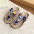 Vancahao soft bottom non-slip outwear slippers for women  summer ugly flip-flops retro birkenstock sandals