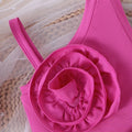 Children's clothing cross-border fashionsummergirl rose red suspender tops + skirt pants suit