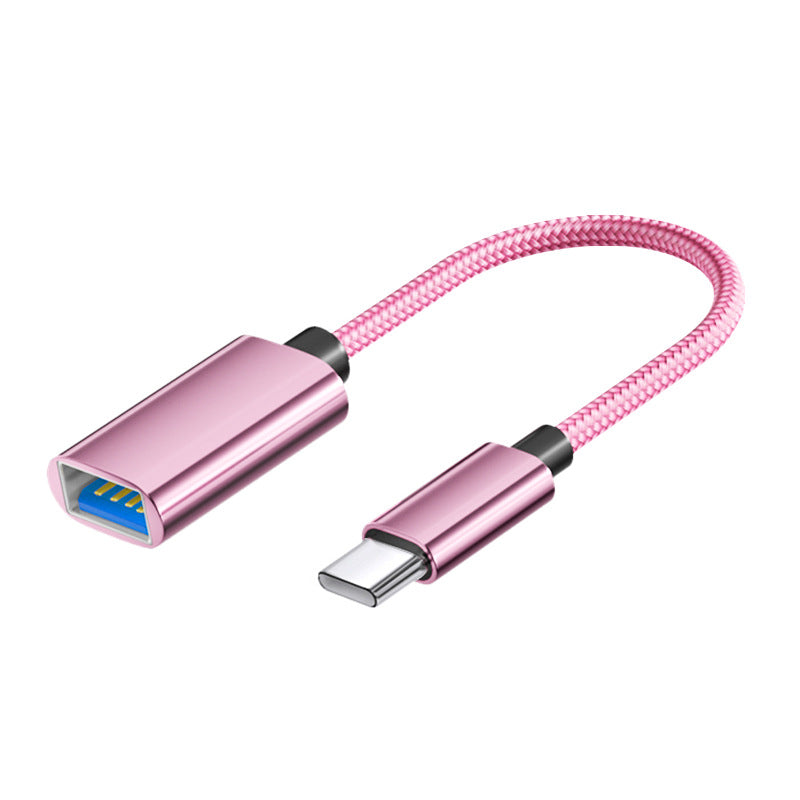 Factory direct sales, custom OTG adapter cable typec adapter, support USB flash drive, mouse and keyboard, office-specific