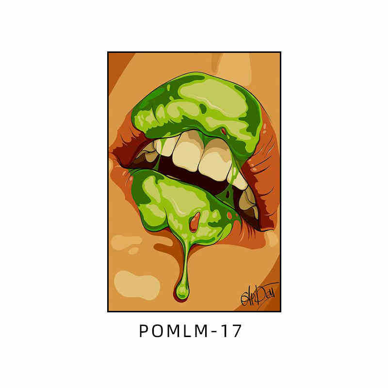 Bar decoration painting American retro tavern KTV box wall painting Love hotel bathroom toilet mural