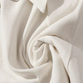European and american style cross-border bowknot decorated round neck dress - women's elegant mid-length dress with a chanel-inspired aesthetic