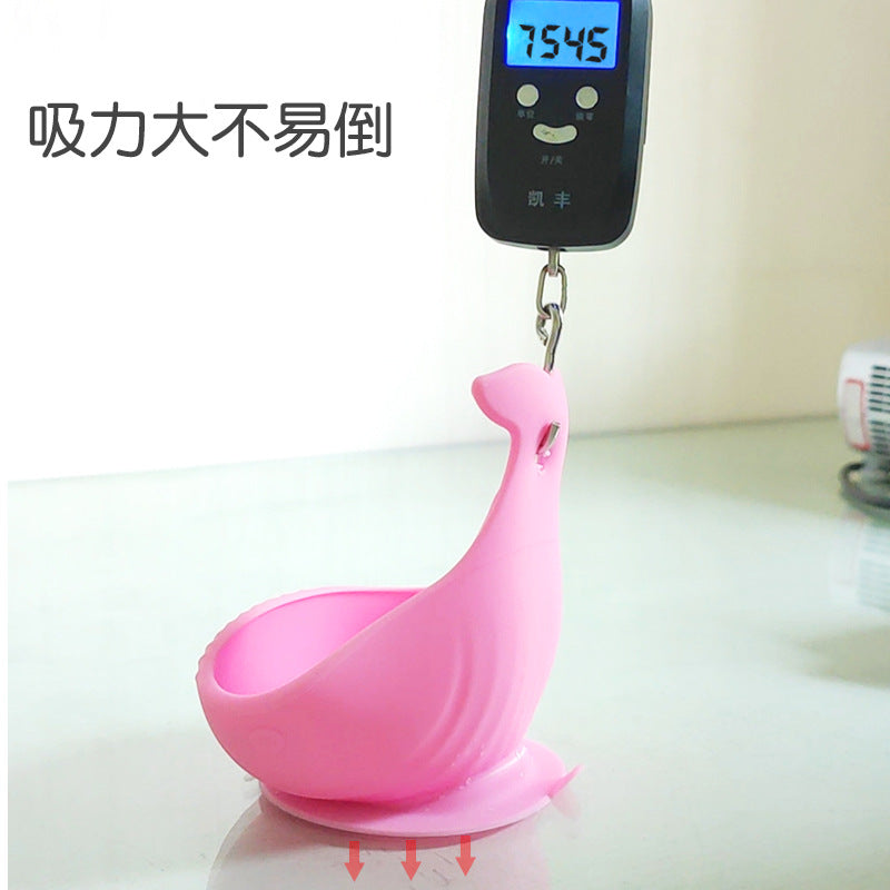 Food grade children's feeding tableware, silicone complementary food bowl spoon set OEM, baby suction cup silicone bowl customization