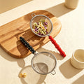 304 stainless steel 9-bead sieve spoon flour soy milk juice filter baking milk tea food supplement colander wholesale