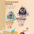 Baby basketball hoop indoor hanging kids basketball stand 1-3 years old 2 infant toy 4-in-1 multifunctional