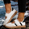 Exportplus sizemodestylecasuallacevelcroflatsplaidsoft bottomk-style german training shoes for women and couples wholesale