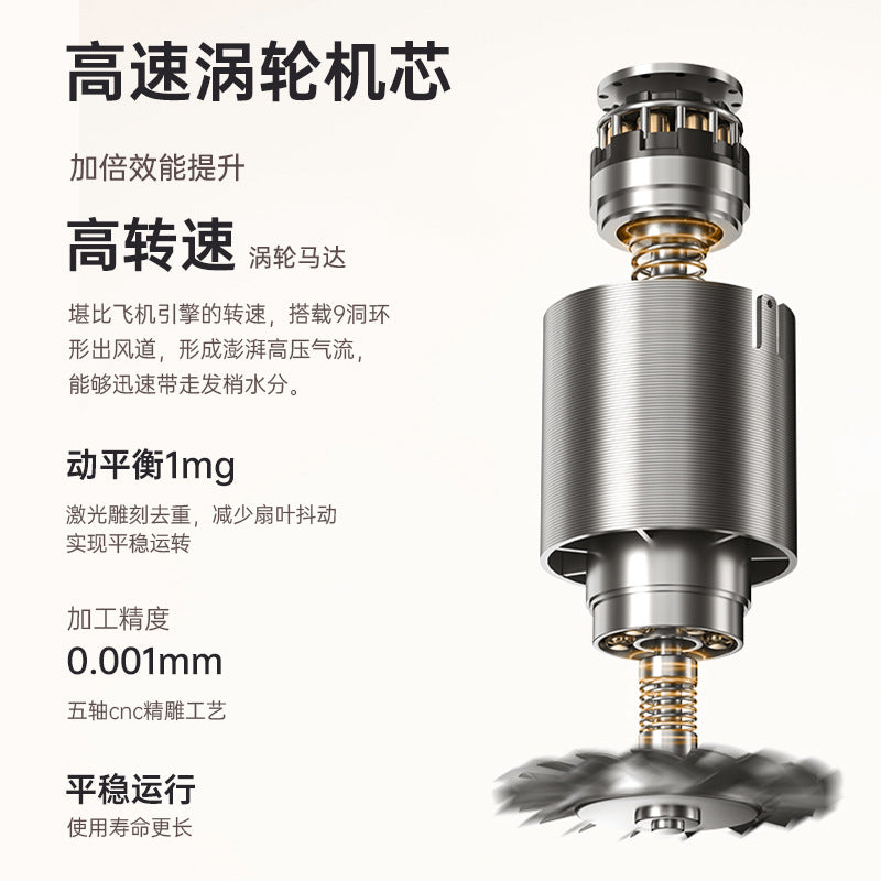 Manufacturer hotel b&b wall-mounted hair dryer without punching hair salon for home hair dryer high-speed high wind hair dryer