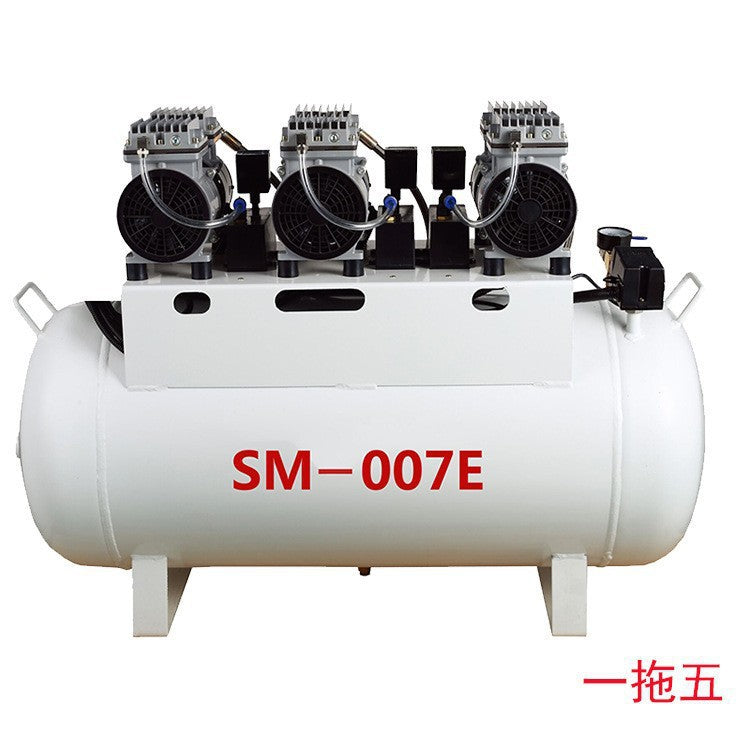 Dental negative pressure suction machine, oil-free air compressor, oral dental chair suction system, one-to-eight sewage treatment device