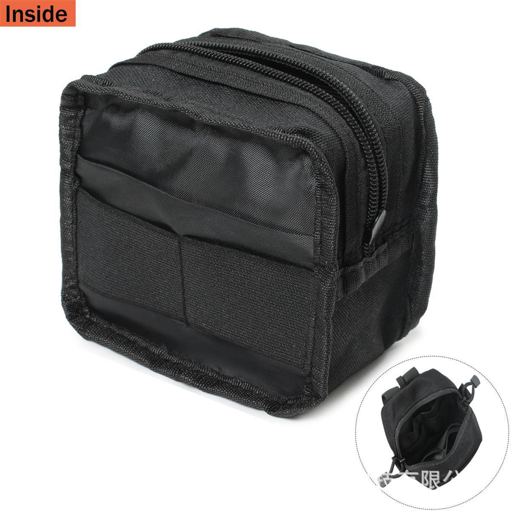 Tactical waist pack small medical kit edc tool pouch coin card holder molle attachment utility pouch
