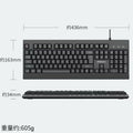 Lenovo thinkplus k100 wired keyboard business office home notebook desktop computer usb universal