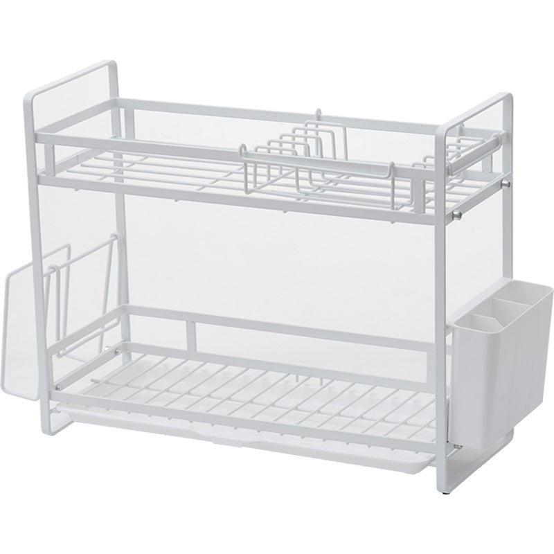 Liheng Kitchen Shelf Multifunctional Dish Storage Rack Dish Rack Drain Rack Storage Box Dish and Chopstick Rack Household