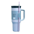 New owala handle ice cup 40oz large capacity car cup 304 stainless steel straw thermos cup