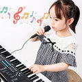 Dropshipping new children's electronic digital screen 61-key musical instrument toy electronic keyboard piano - playable & rechargeable